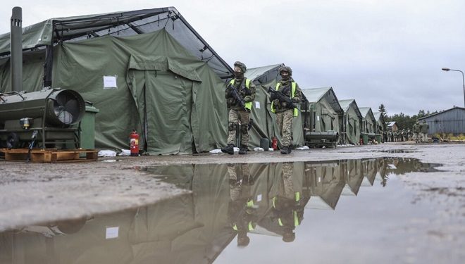 На кордоні з Білоруссю Литва збудувала нову військову базу