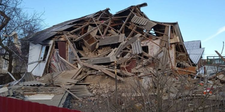 На Львівщині вибухом газу знесло приватний будинок, п’ятеро постраждалих