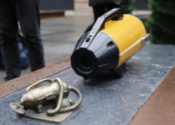 У Дніпрі з’явився пам’ятник порохотягу