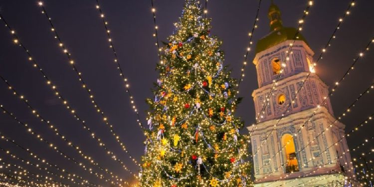 Головна ялинка України потрапила до рейтингу найгарніших у Європі