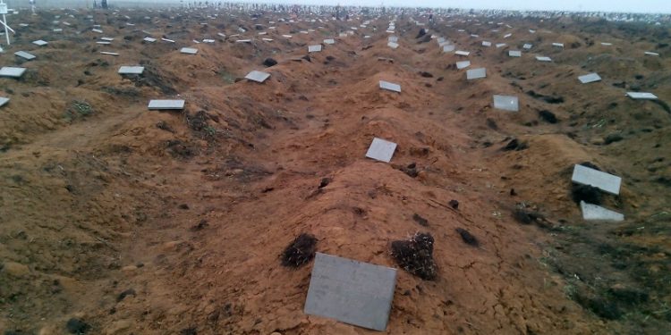 У Росії розробили інструкції щодо масових поховань під час війни