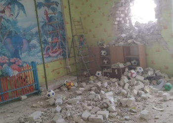 Російська пропаганда заплуталась у фейках про обстріл дитсадка