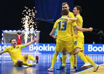 Збірна України з футзалу вперше за 17 років вийшла до півфіналу чемпіонату Європи