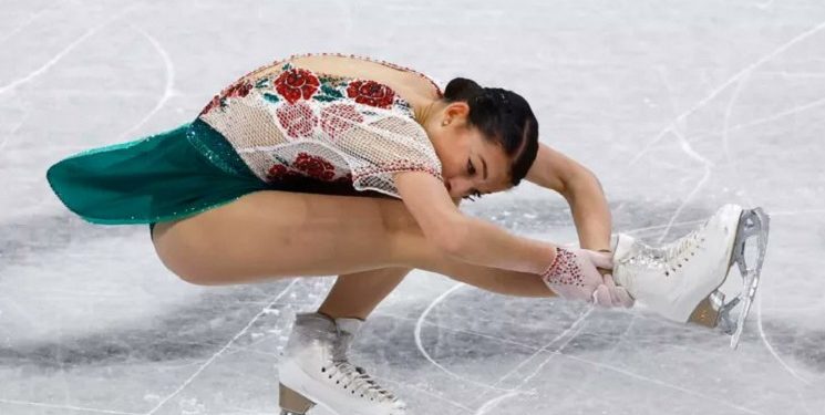 У вишиванці під “Щедрик”: уродженка Москви Анастасія Шаботова виступила за Україну на Олімпіаді (відео)