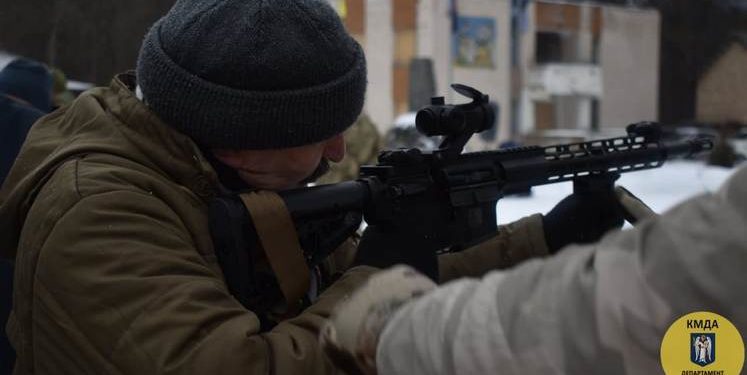 У Києві вперше провели навчання Сил тероборони