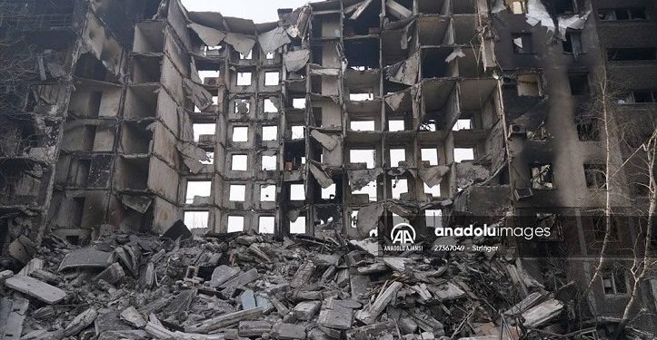 Турецьке інформагентство оприлюднило фото знищеного Росією Маріуполя