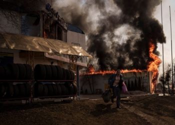 У день візиту Байдена Росія запустила по Україні найбільше з початку війни ракет