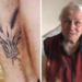 80-річна бабуся з Вінниці “набила” тату з тризубом і колосками (відео)