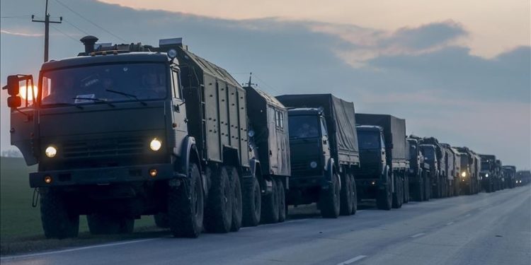 У Білорусі повідомляють про колону російської військової техніки РФ висунулася в бік Москви
