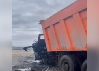 В Ірпені КаМАЗ підірвався на міні, водій загинув