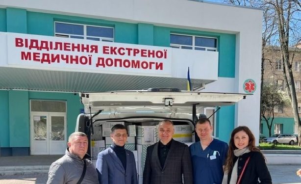 Лікарня у Тернополі отримала гуманітарну допомогу від Литви (фото)