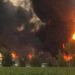 На Дніпропетровщині рятувальники 108 годин гасили нафтобазу, яка спалахнула через ракетну атаку РФ