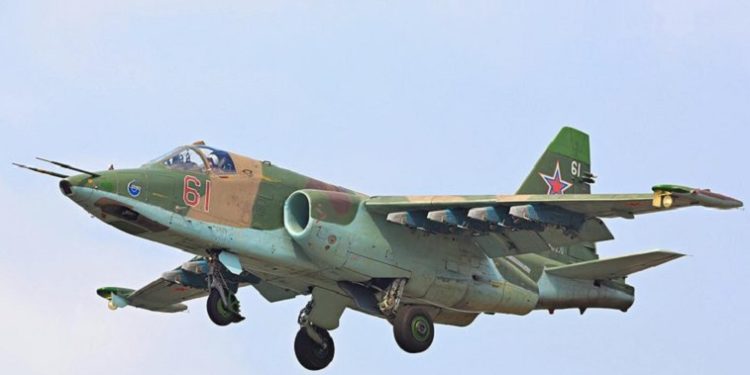 У Росії розбився другий за 4 дні штурмовик Су-25
