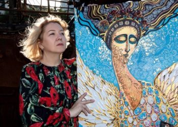 У Шевченківському музеї Києва покажуть ангелів на протитанкових їжаках (фото)