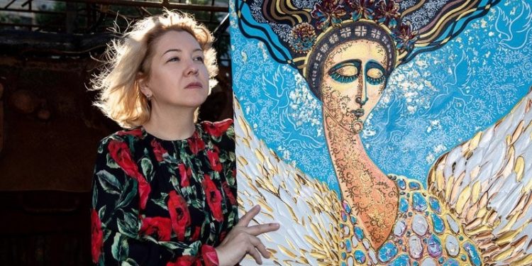 У Шевченківському музеї Києва покажуть ангелів на протитанкових їжаках (фото)