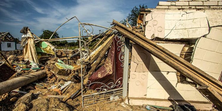 Голова Дніпропетровської ОВА показав наслідки удару по Чаплиному, де в День Незалежності рф убила 25 людей (фото)