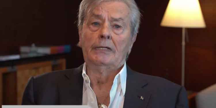 Ален Делон візьме інтерв’ю у Зеленського