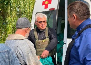 Посланець Папи Римського потрапив під обстріл окупантів на Запоріжжі