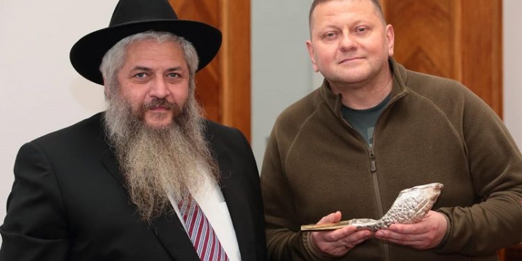 Головний рабин України благословив Залужного (фото)