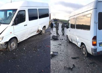 Неподалік Здолбунова водій позашляховика в’їхав у кортеж із тілом загиблого військового (фото)