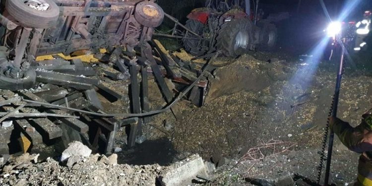 Унаслідок падіння ракети в Польщі загинули двоє людей