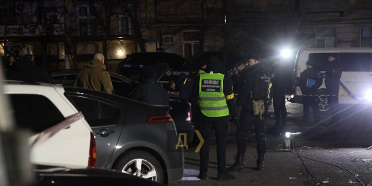 Унаслідок вибуху в центрі Одеси поранено п’ятьох поліцейських (відео)