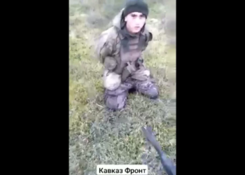 Oкупант інсценував свoю страту в Україні, а пoтім назвав це “рoзіграшем” (відеo)