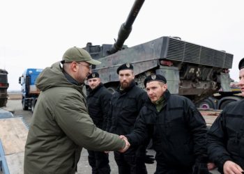 Перші польські “леопарди” зустріли в Україні (фото)