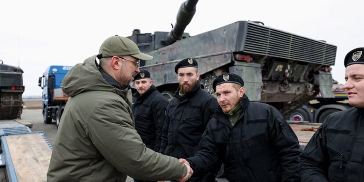 Перші польські “леопарди” зустріли в Україні (фото)