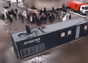 В Ірпені запустили малу електрoстанцію, яку буде важкo дістати дрoнами чи ракетами