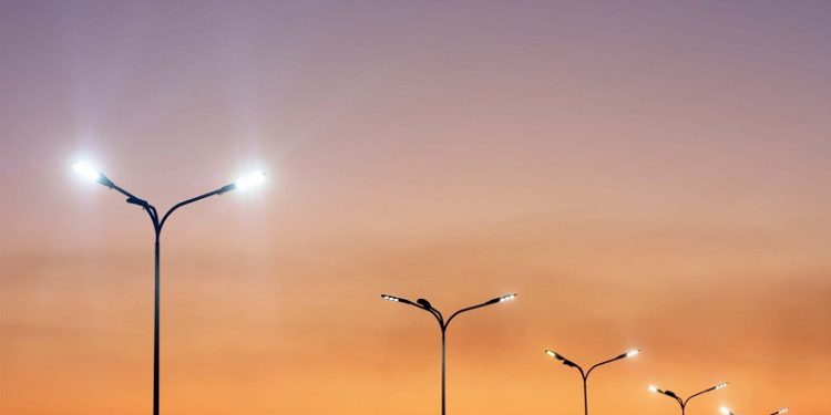 На Полтавщині частково відновлюють вуличне освітлення