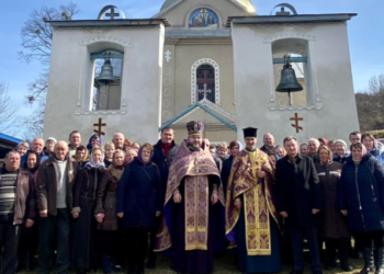 У стaровинній святині нa Хмельниччині вперше молились укрaїнською в Шевченківські дні