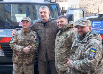 Кличко: Броньовані швидкі, які замовляла столична влада для захисників, прибули в Київ, їх передадуть ЗСУ