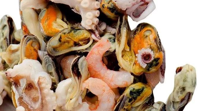 В Україну потрапила партія заморожених морепродуктів з перевищеним рівнем важкого металу