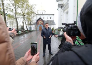 Голова Тернопільської облради очолив виїзне засідання робочої групи щодо Почаївської лаври (фото)