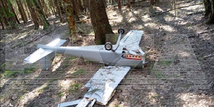 Під Москвою впав безпілотник з вибухівкою