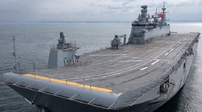 Туреччина спустила на воду перший у світі корабель-носій БпЛА (фото)