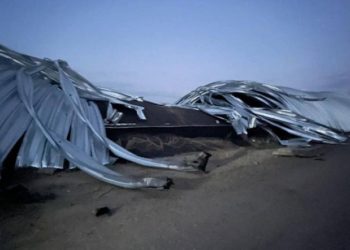 Окупaти вдaрили по зерносховищaх нa Одещині, спaлaхнулa пожежa (фото)