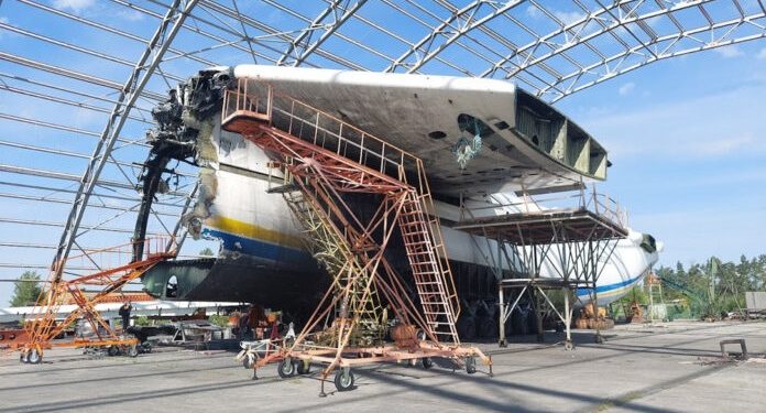 Aн-225 Мрія через півторa року після знищення – ексклюзивні кaдри