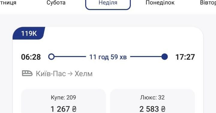 Новий поїзд до Польщі прямуватиме через Рівне. Стартував продаж квитків