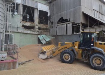 У Чернігові трьох людей засипало зерном (фото)