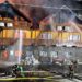 У Кaрпaтaх згорів санаторій, де відпочивали півтори сотні дітей (фото, відео)