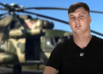 ГУР покaзaло пілотa, який приземлив російський гелікоптер в Укрaїні