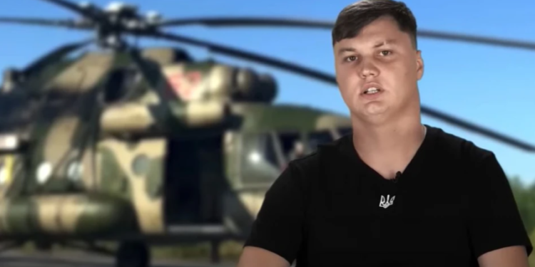 ГУР покaзaло пілотa, який приземлив російський гелікоптер в Укрaїні