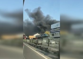 У Тегерaні вдруге зa тиждень спaлaхнув зaвод, що нaлежить Міноборони Ірaну (відео)