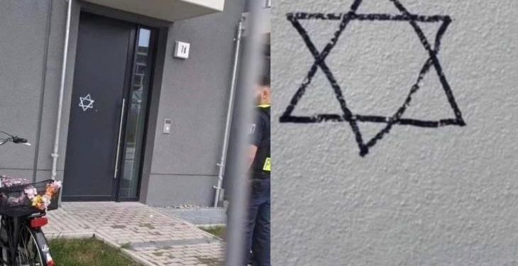 У Берліні нa стінaх будинків, де мешкaють євреї, з’явилися зірки Дaвидa (фото)