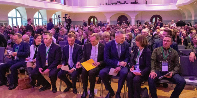 Відбудова українських міст, посилення самоврядування, – Віталій Кличко взяв участь у конференції в Лейпцигу