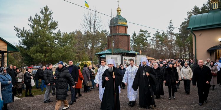 На Тернопільщині митрополит Епіфаній освятив храм-пантеон в пам’ять про загиблих в російсько-українській війні