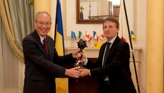 Головування посольства Італії в Групі підтримки України послів G7 на 2024 рік.