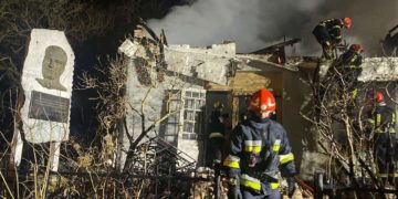 Зруйнований музей Романа Шухевича у Львові